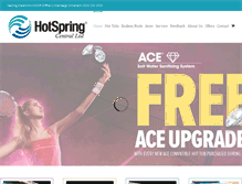 Tablet Screenshot of hotspringcentral.co.uk